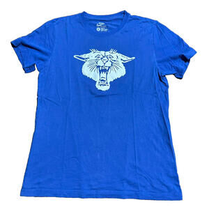 Nike Dri-Fit Mens University Of Kentucky Wildcat Logo Shirt Large Slim Fit